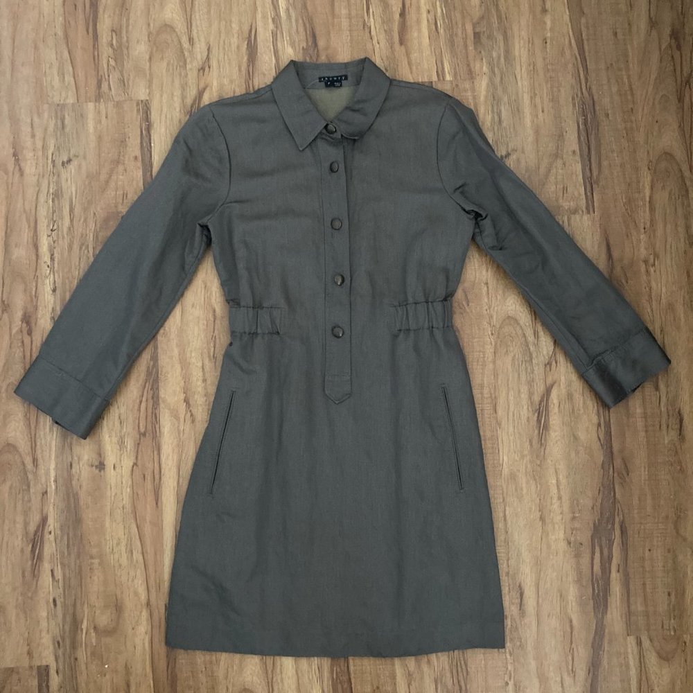 Theory Womens Petite Shift Dress  NWT